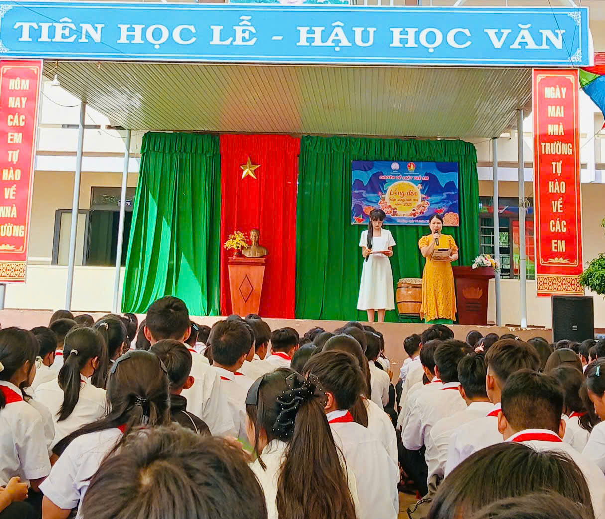 CHUYÊN ĐỀ: Tuyên truyền Luật Trẻ em và tổ chức vui Tết Trung Thu 2025 Tại Trường THCS Chư Quynh, xã Ea Ning – chiều ngày 06/10/2025